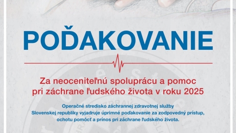 POĎAKOVANIE obci a DHZ Nová Ľubovňa