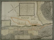 Plán kúpeľov z roku 1800