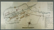 Plán kúpeľov z roku 1806